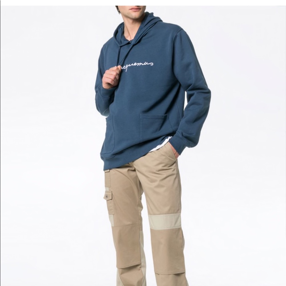 Jacquemus blue hoodie size S